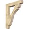 Ekena Millwork Olympic Craftsman Rough Sawn Bracket, Douglas Fir, 6"W x 40"D x 48"H BKT06X40X48OLY04RDF - alternate 1